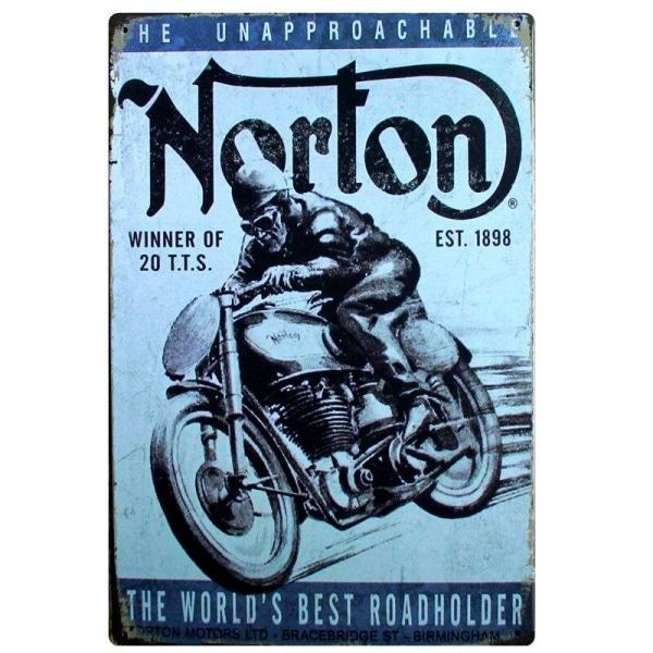 plaque-metallique-vintage-moto plaque métallique vintage moto