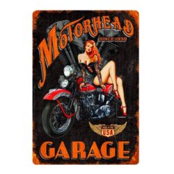 plaque motorhead métal
