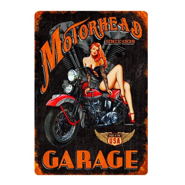 plaque-motorhead-metal plaque motorhead métal