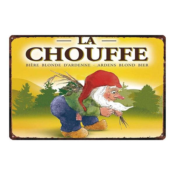 plaque-publicitaire-chouffe plaque publicitaire chouffe