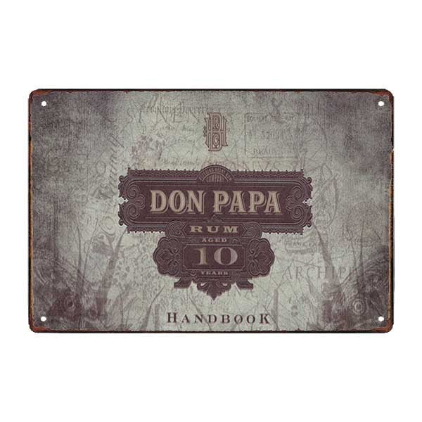 plaque-publicitaire-don-papa plaque publicitaire don papa