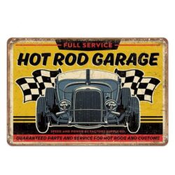 plaque publicitaire garage