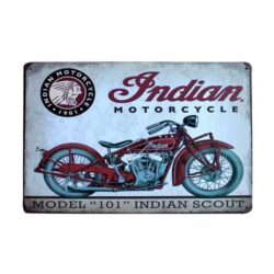plaque publicitaire indian