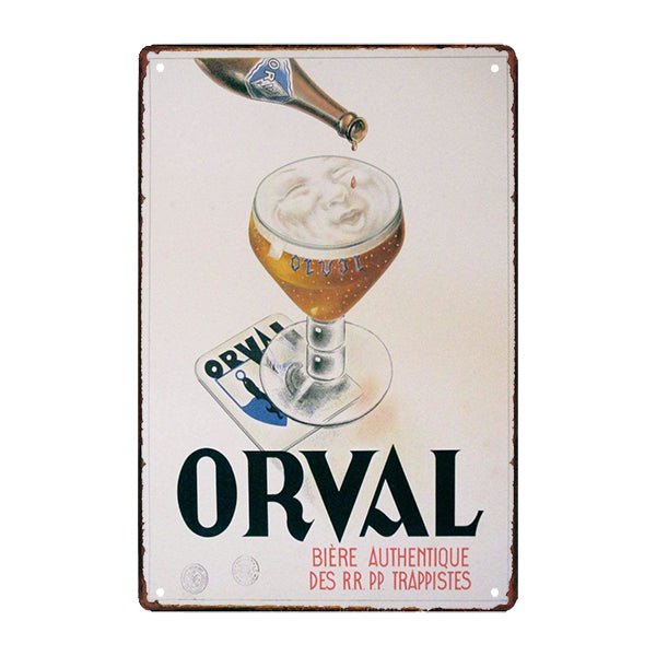 plaque-publicitaire-orval plaque publicitaire orval