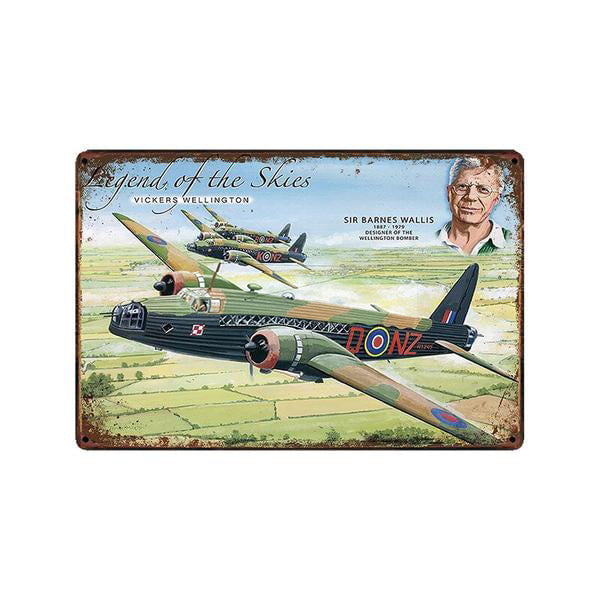 plaque-publicitaire-vintage-avion plaque publicitaire vintage avion
