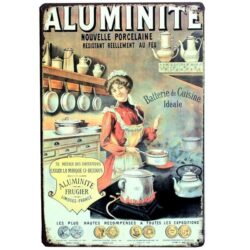 plaque publicitaire vintage cuisine