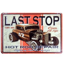 plaque publicitaire voiture