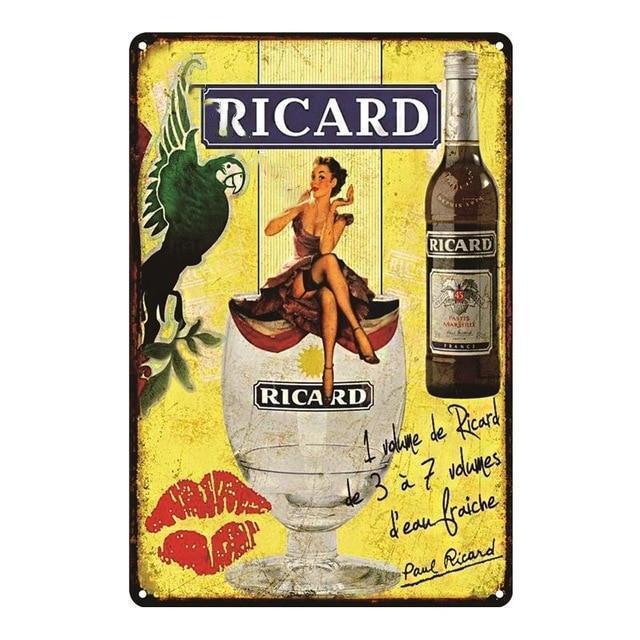plaque-ricard-ancienne plaque ricard ancienne