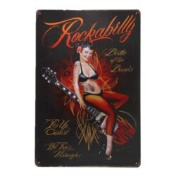 plaque rockabilly