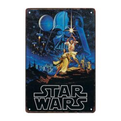 plaque star wars vintage