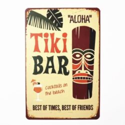 plaque tiki bar