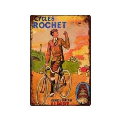 plaque vélo rochet