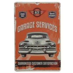 plaque vintage atelier
