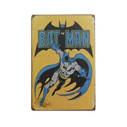 plaque vintage batman