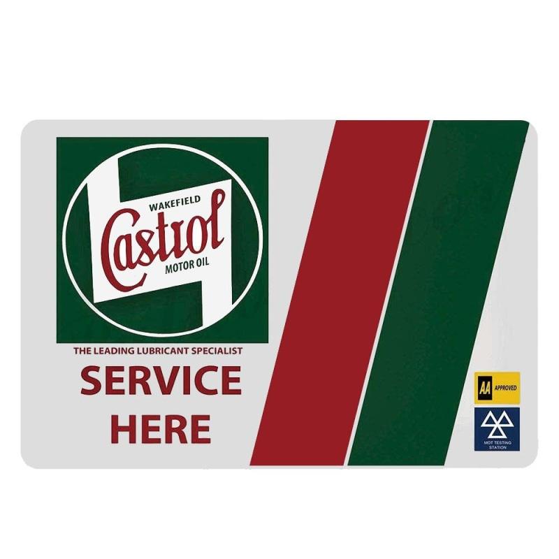 plaque-vintage-castrol plaque vintage castrol