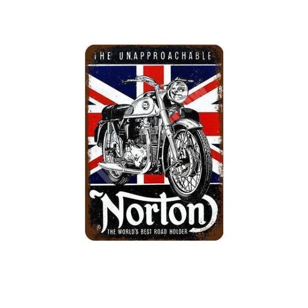 plaque-vintage-norton plaque vintage norton