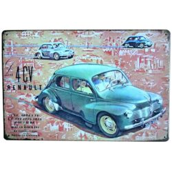 plaque vintage renault