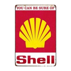 plaque vintage shell