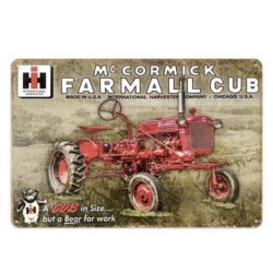 plaque vintage tracteur
