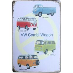 plaque vintage volkswagen