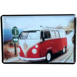 plaque vintage vw
