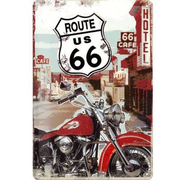 plaquemetalroute66 plaque métal route 66