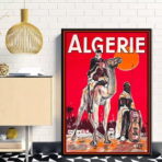 poster algérie vintage