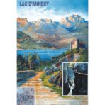 poster lac d'annecy