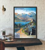 poster lac d'annecy