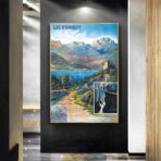 poster lac d'annecy