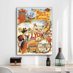 poster lyon vintage