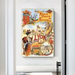 poster lyon vintage