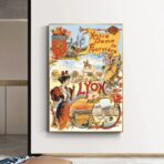 poster lyon vintage