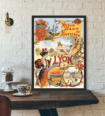 poster lyon vintage