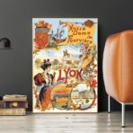 poster lyon vintage