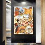 poster lyon vintage