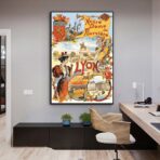 poster lyon vintage