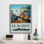 poster maroc vintage
