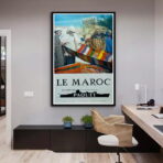 poster maroc vintage