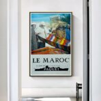 poster maroc vintage