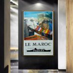 poster maroc vintage