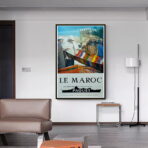 poster maroc vintage