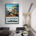 poster maroc vintage