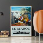 poster maroc vintage