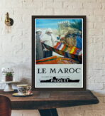 poster maroc vintage