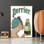 poster perrier vintage