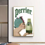 poster perrier vintage