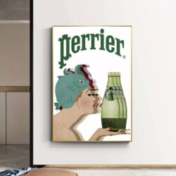 poster perrier vintage