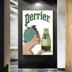 poster perrier vintage