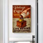 poster vintage cafe